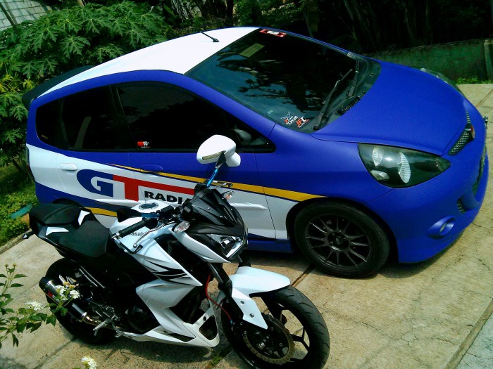 honda jazz idsi dan z250fi