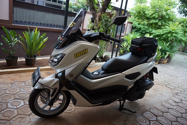 sky tail bag di yamaha nmax