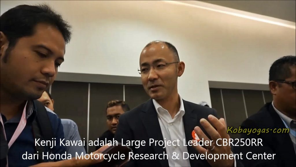 Tanya Jawab Seputar All New CBR250RR Bersama Sang Desainer - Kenji Kawai