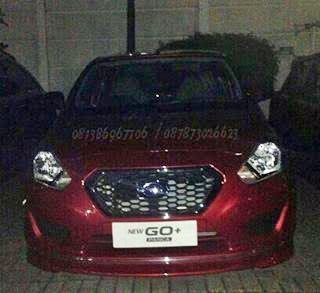 datsun go warna merah ruby - ruby red