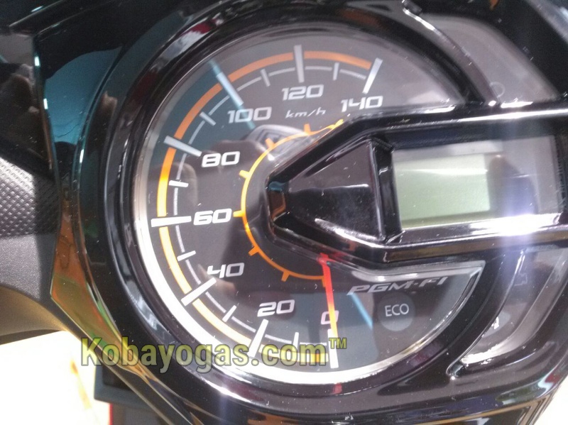 kini dilengkapi eco indicator
