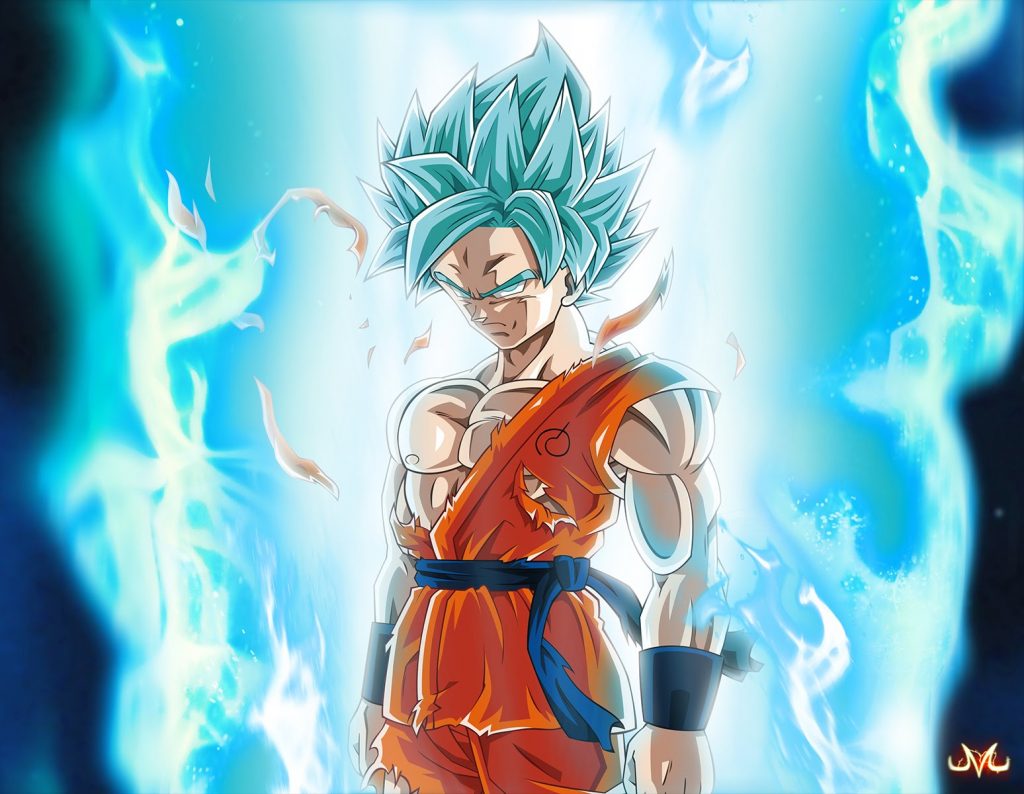 terasa seperti berubah menjadi super saiyan God!