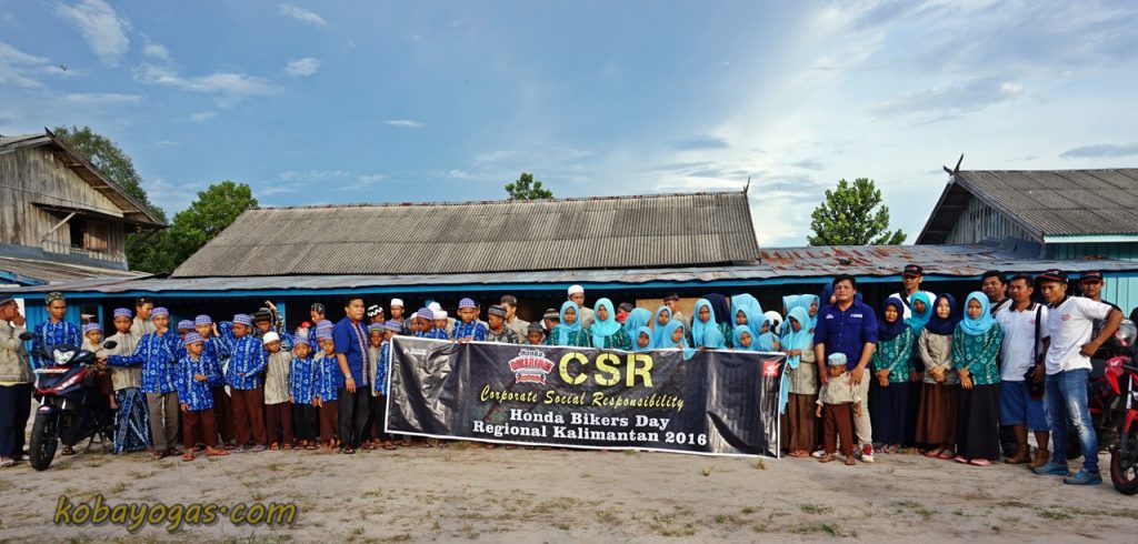 Honda Bikers Day Palangkaraya CSR