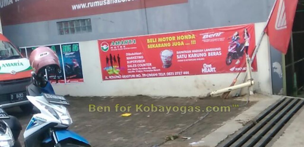 beli motor honda hadiah satu karung beras
