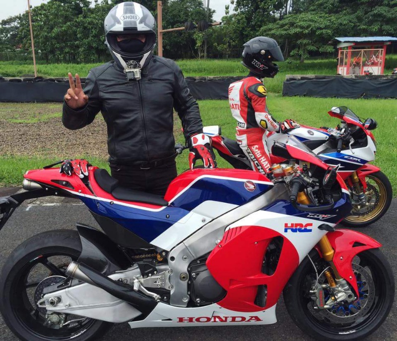 nih penjahat gaeknya ketauan lagi tes RC213vs wkwkw