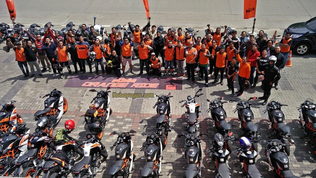 komunitas KTM Indonesia Orange Rider
