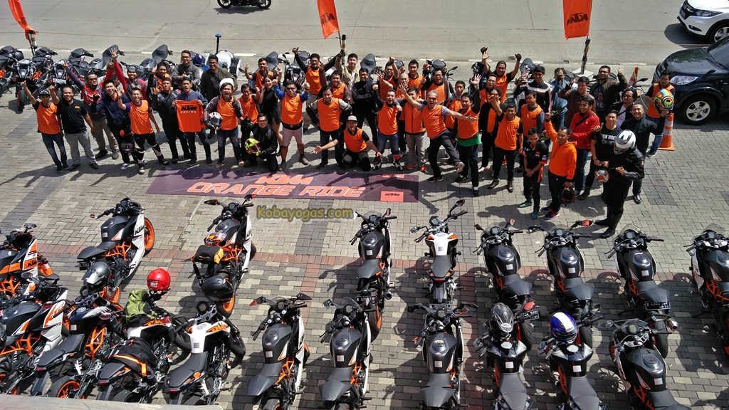 komunitas KTM Indonesia Orange Rider
