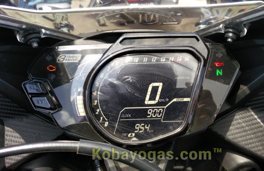 stop point satu jarak 95.4 km