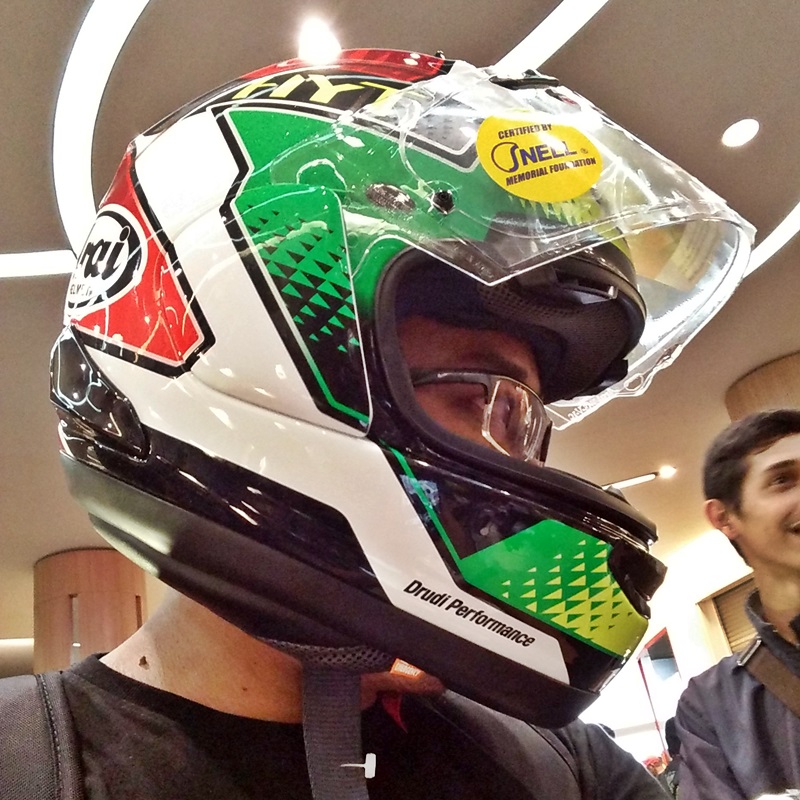 Arai RX-7X Davide Giugliano