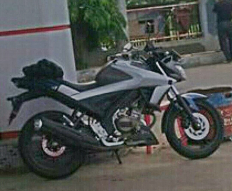 tampak samping All New Vixion facelift 2017
