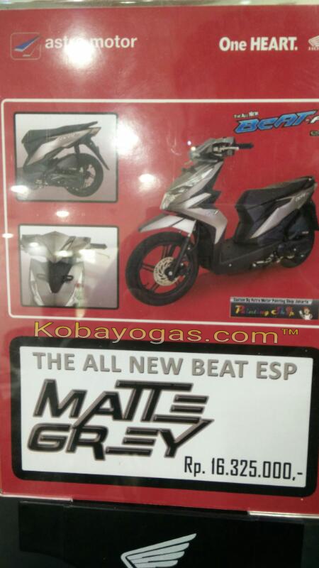 new honda beat silver matte