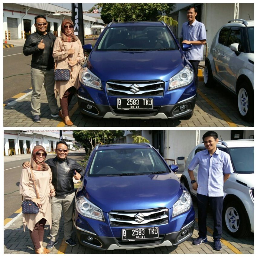 Suzuki SX4 S-Cross AT biru metalik