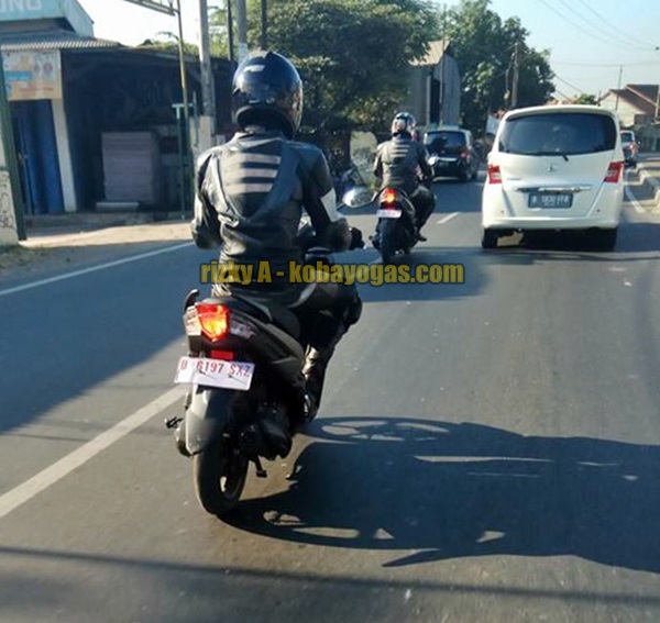spy shot skutik terbaru Yamaha