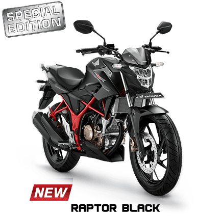 warna baru All New CB150R Streetfire raptor black