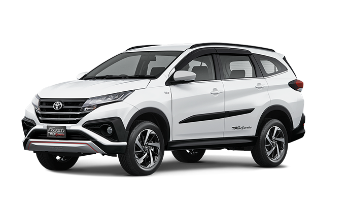 all new rush 2018 white TRD Sportivo