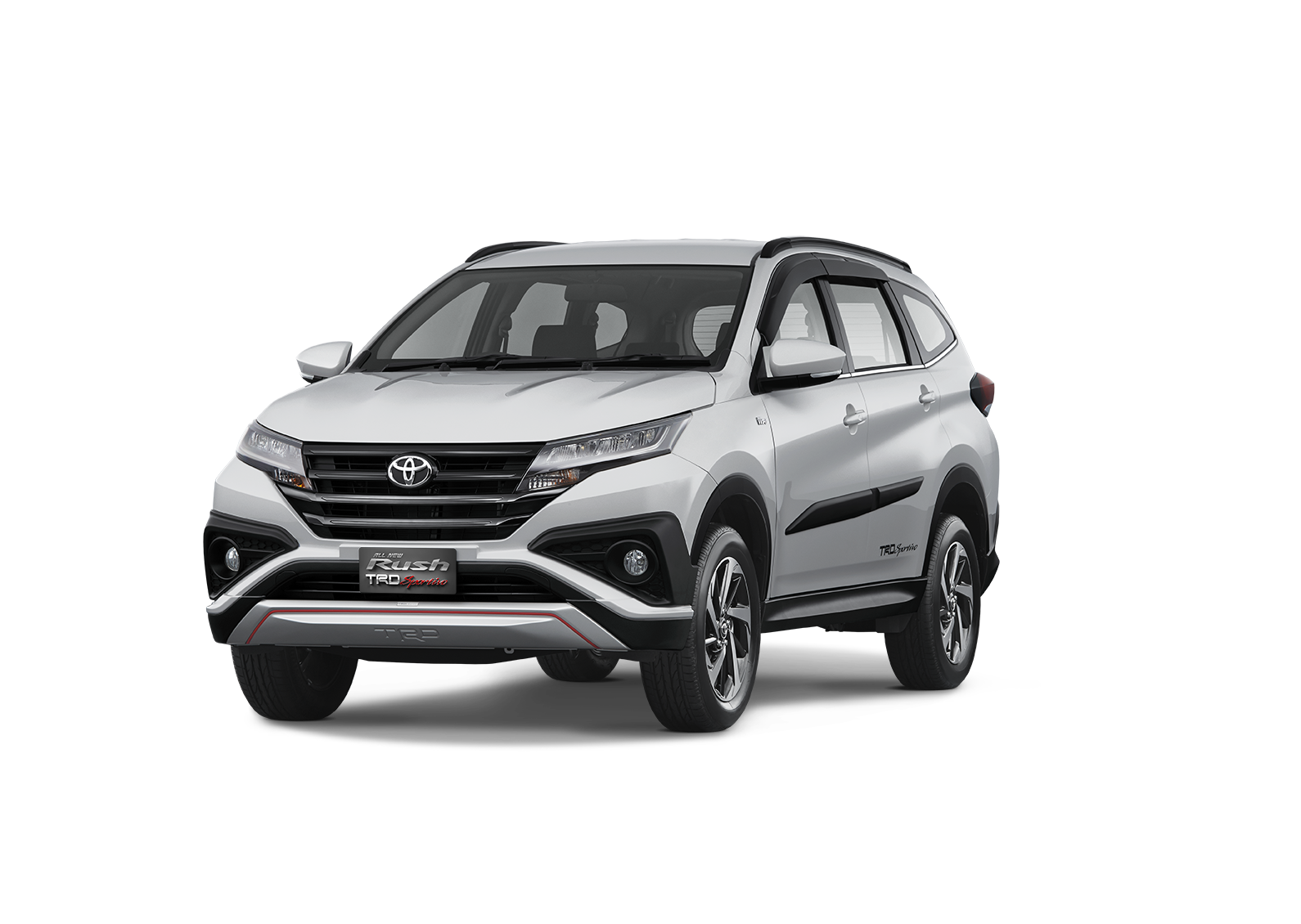 all new rush 2018 Silver Mica TRD Sportivo