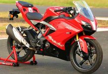 2018 TVS Apache RR 310, Spesifikasi dan Harga, Sayang 1 Silinder
