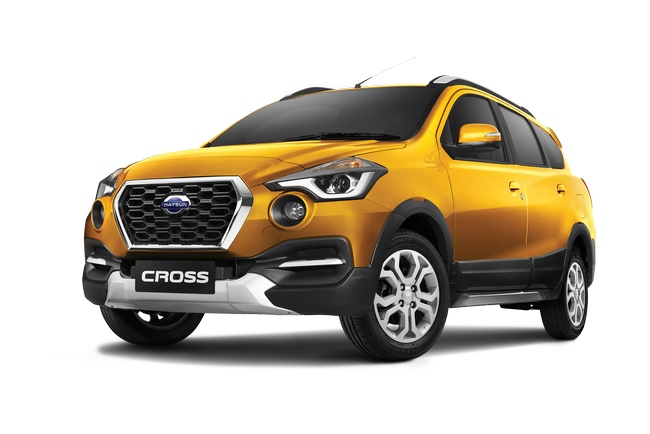Datsun Cross 2018 Indonesia warna amber