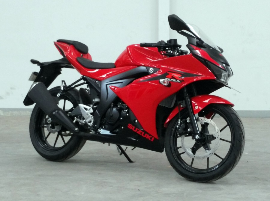 Suzuki GSX-R150 shutter key merah