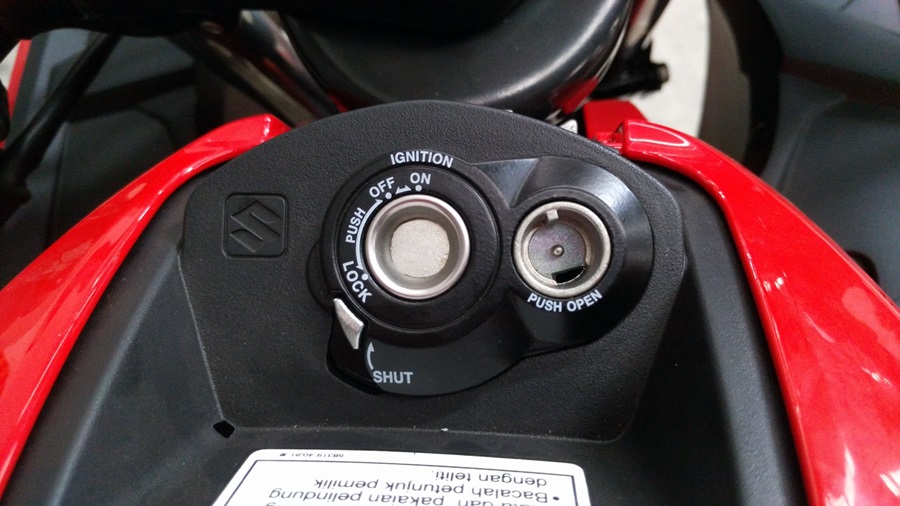 Suzuki GSX-R150 shutter key