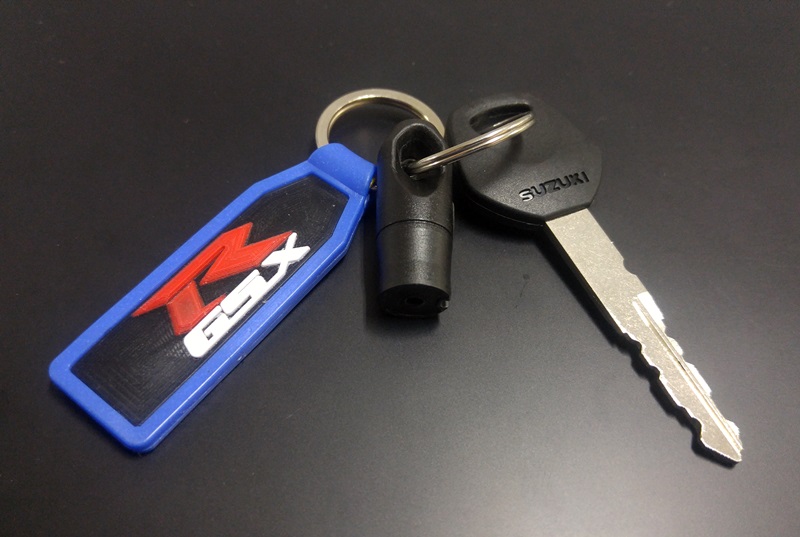 bentuk kunci Suzuki GSX-R150 shutter key