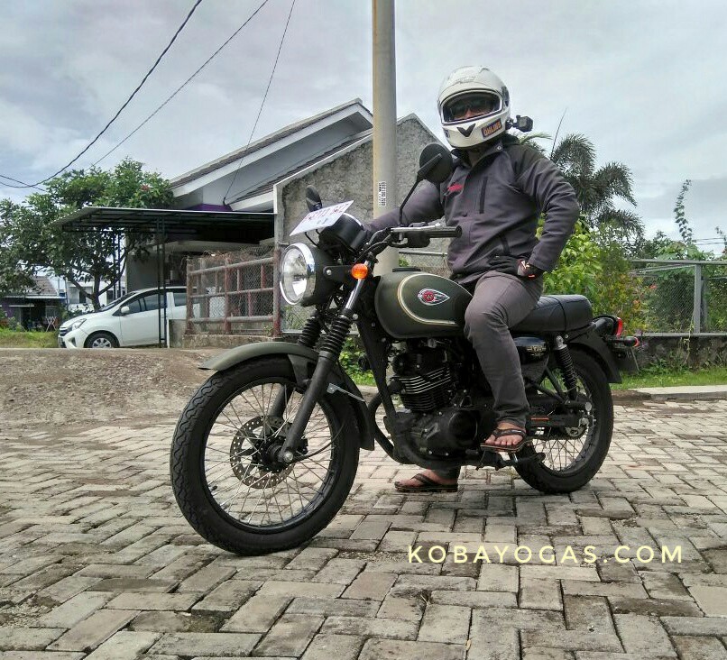 test ride dan review kawasaki W175 SE