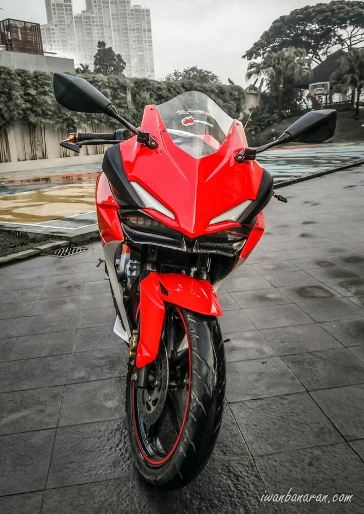modifikasi Yamaha Vixion jadi CBR250RR