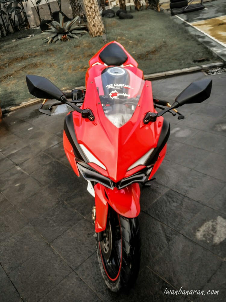 modifikasi Yamaha Vixion jadi CBR250RR