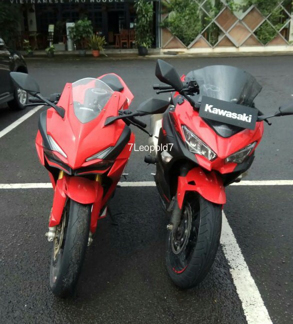 cbr250rr vs ninja 250 fi 2018