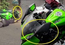 Akibat Spion Dilipat Pengendara Ninja Tewas Tersambar Truk Di Malang