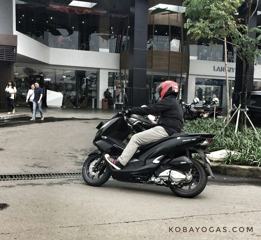 test ride all new pcx 150 bandung