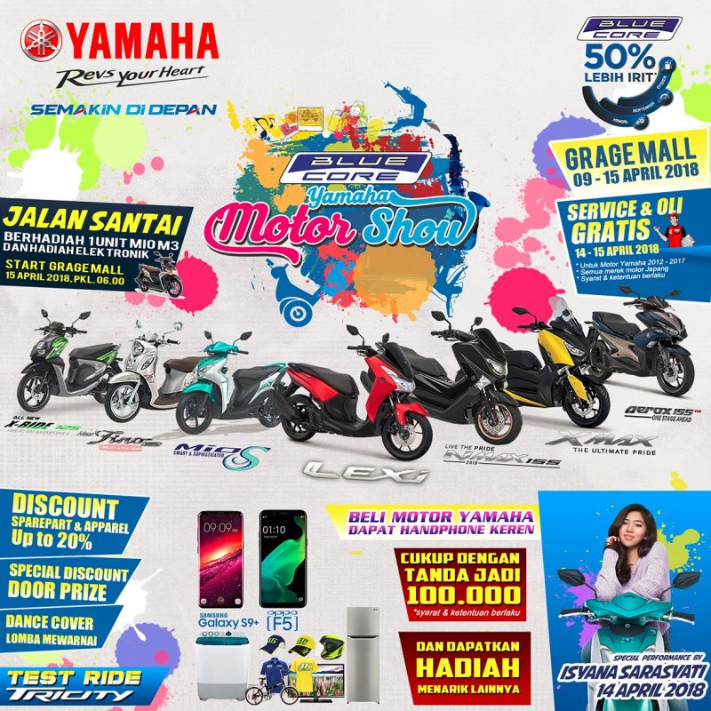 Blue Core Yamaha Motor Show di Cirebon
