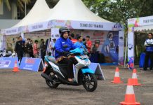 Yamaha Lexi 125 Sudah Bisa Test Ride Di Cirebon Lads.. Ada Isyana Juga Loh