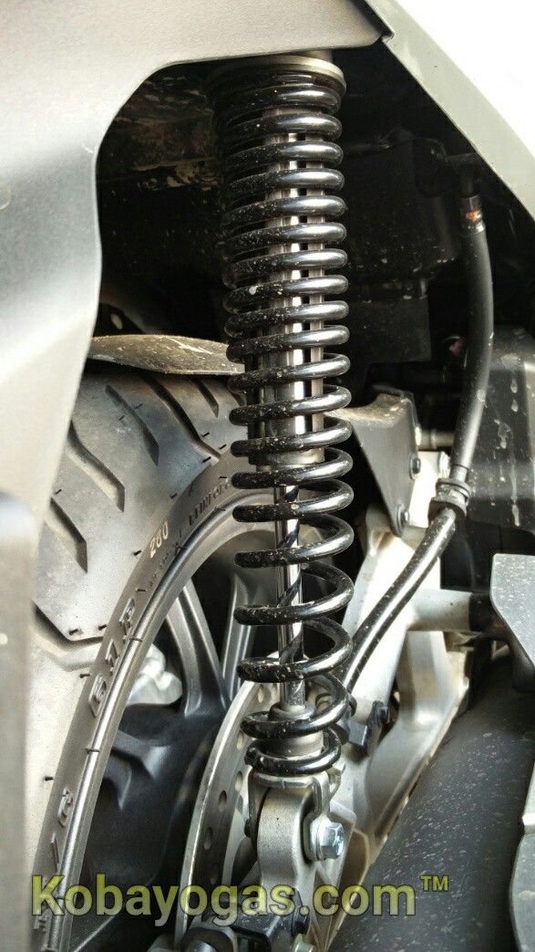 shock breaker PCX lokal miring