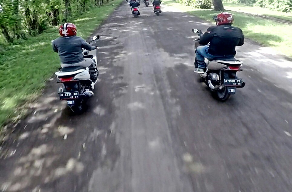 review all new PCX 150 harian dan dibawa turing