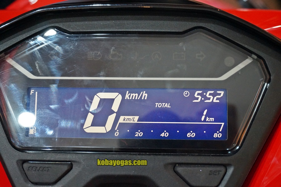 speedometer all new vario 2018