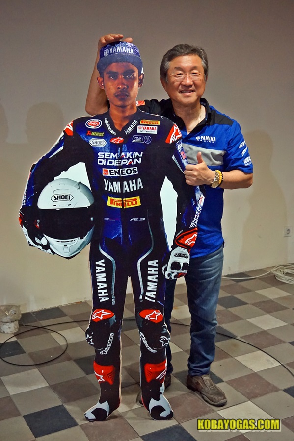 Nonton Bareng Galang Hendra di WSSP 300 bersama Yamaha 1