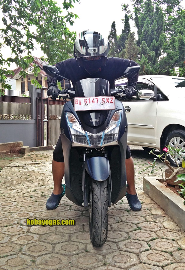 Cara Naik Yamaha Lexi Biar Gak Jinjit