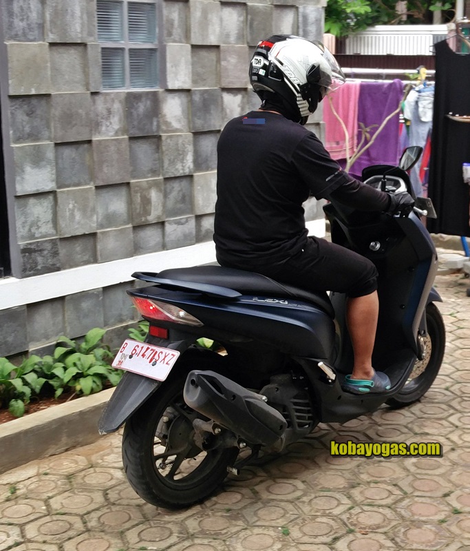test ride Yamaha Lexi S 125 6