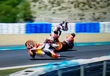 Hasil MotoGP Jerez Spanyol, Marquez Juara, Ducati Nol Point, Lorenzo, Dovizioso dan Pedrosa Crash!
