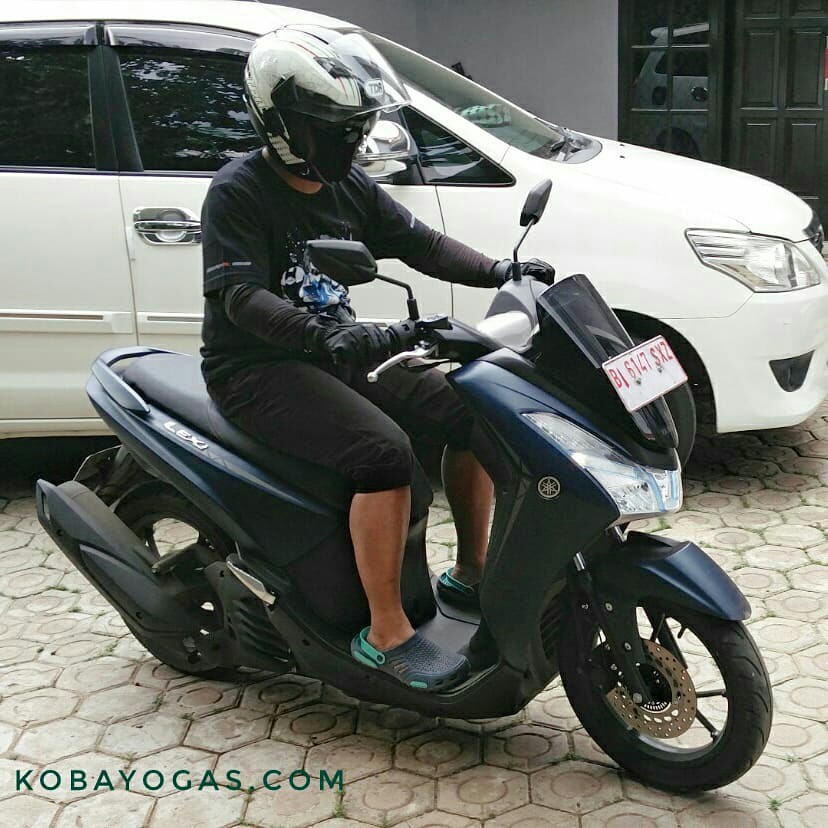 test ride Yamaha Lexi S 125