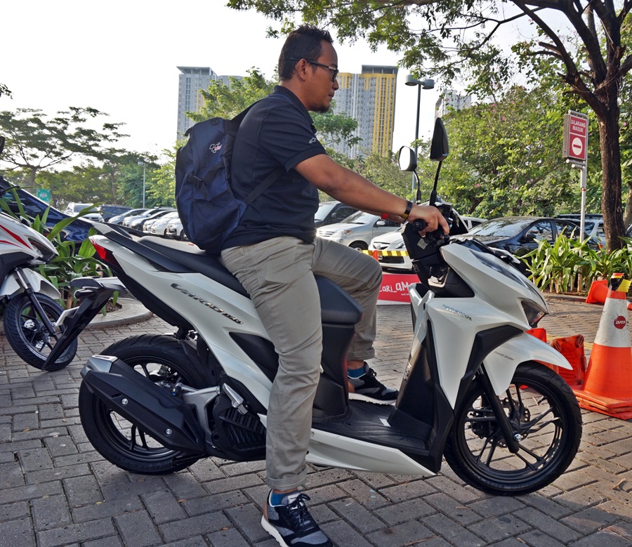 test ride all new honda vario 150 7