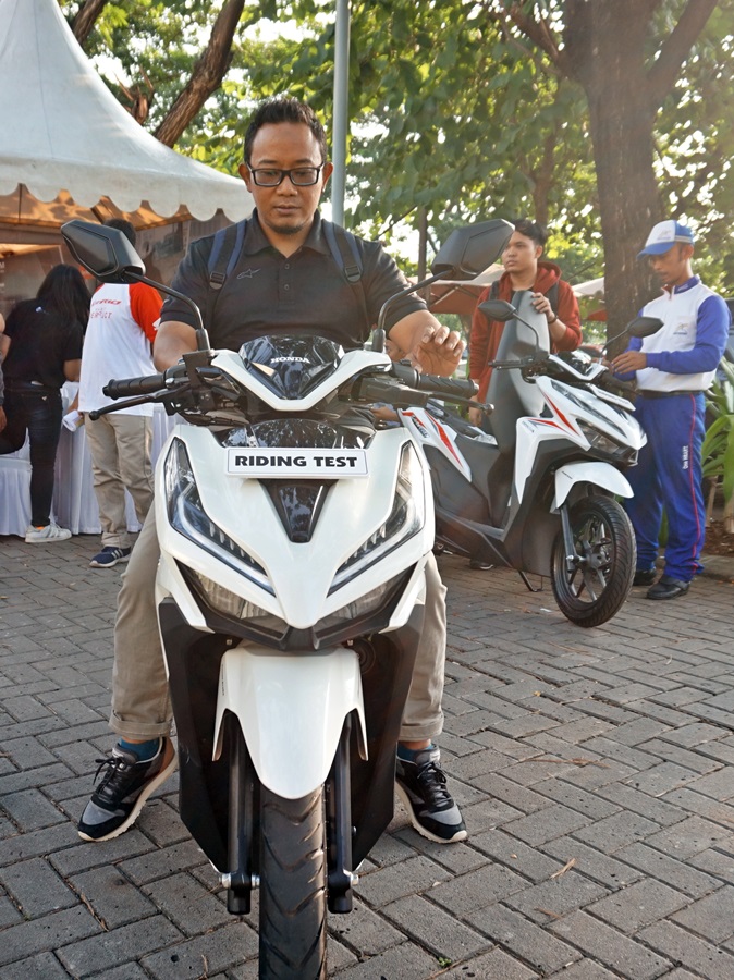 test ride all new honda vario 150 4