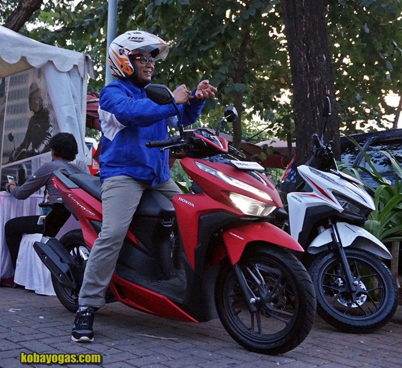 test ride all new honda vario 150 3