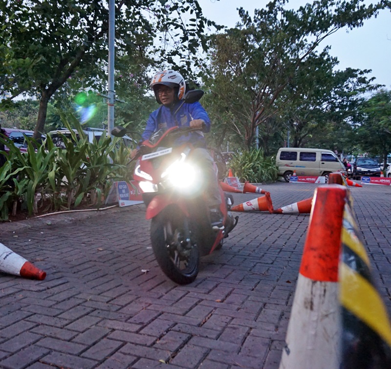 test ride all new honda vario 150 9