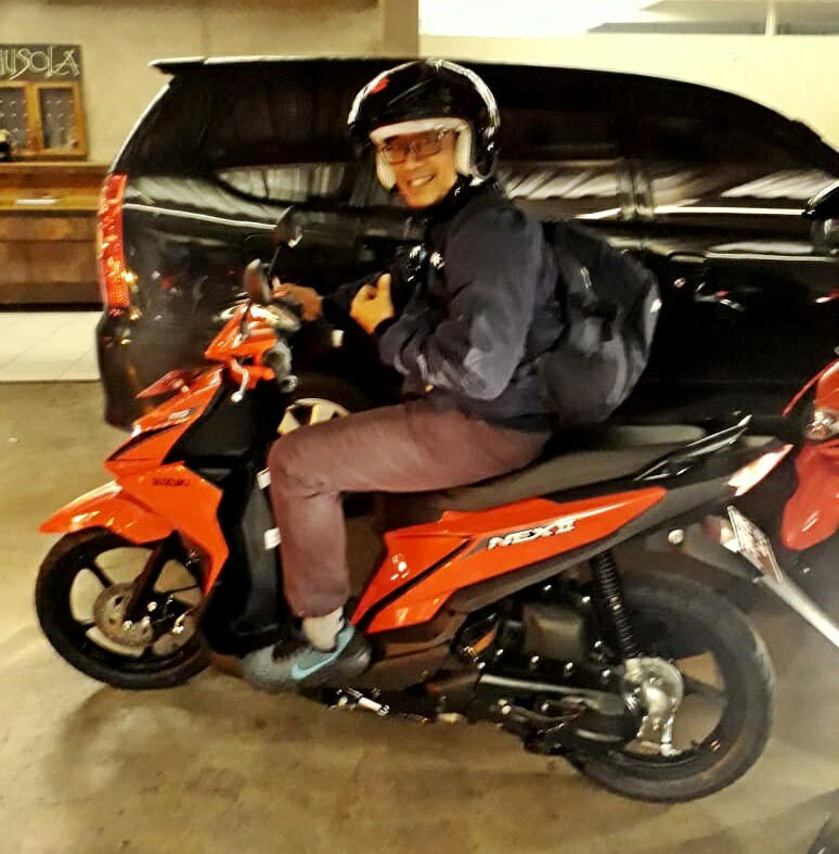 test ride suzuki nex ii 1