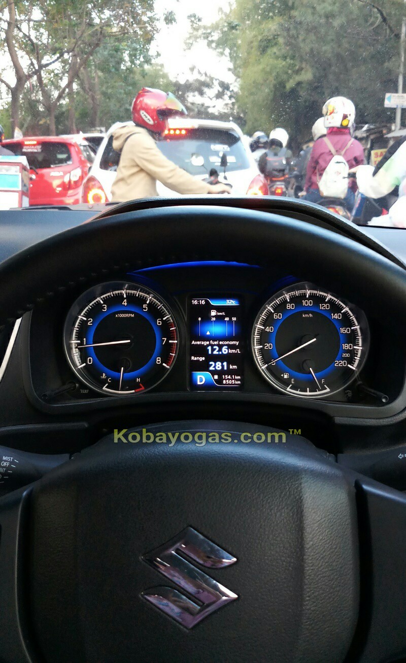 Review Konsumsi BBM Suzuki Baleno Hatchback Matik AT -5