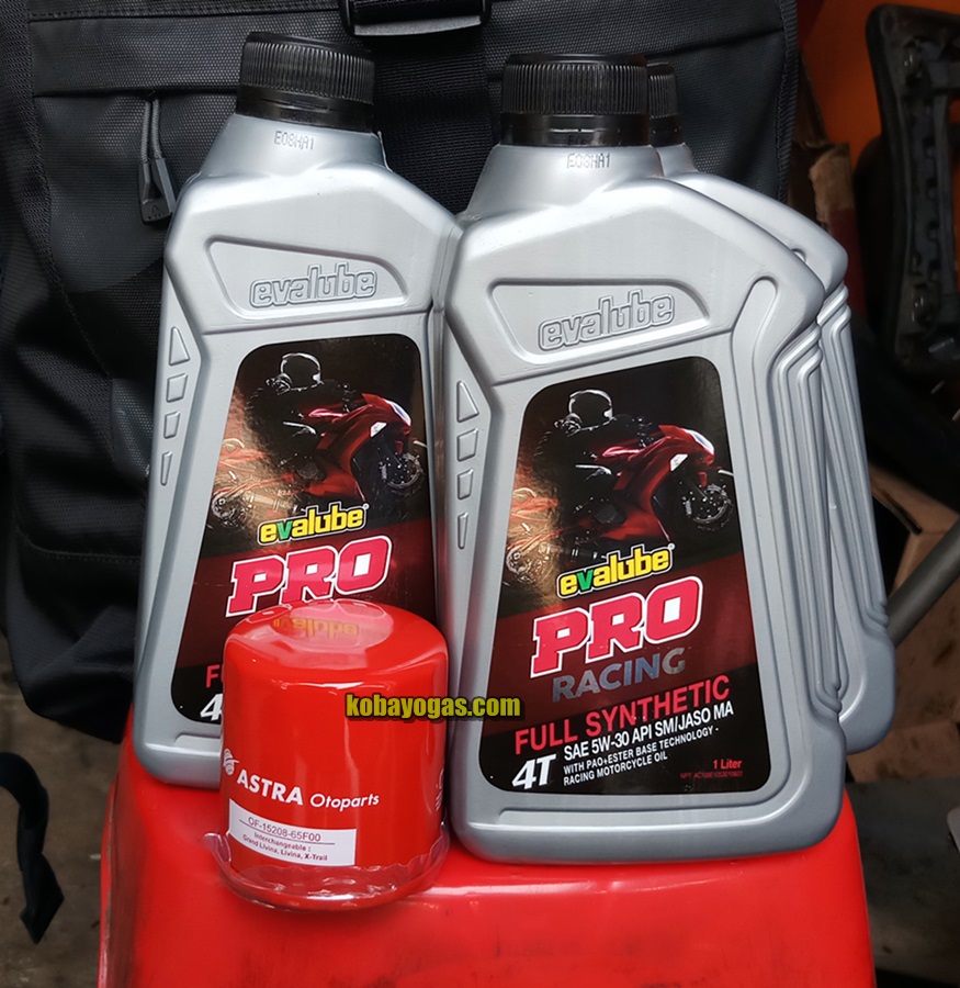Review Oli Evalube Pro Racing kobayogas