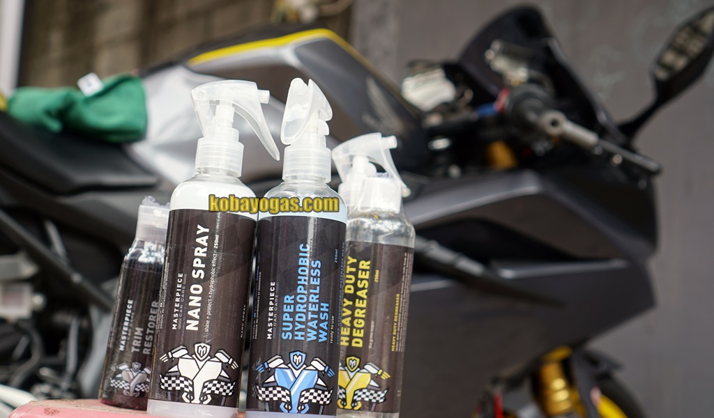paket motorcycle kit masterpiece car care