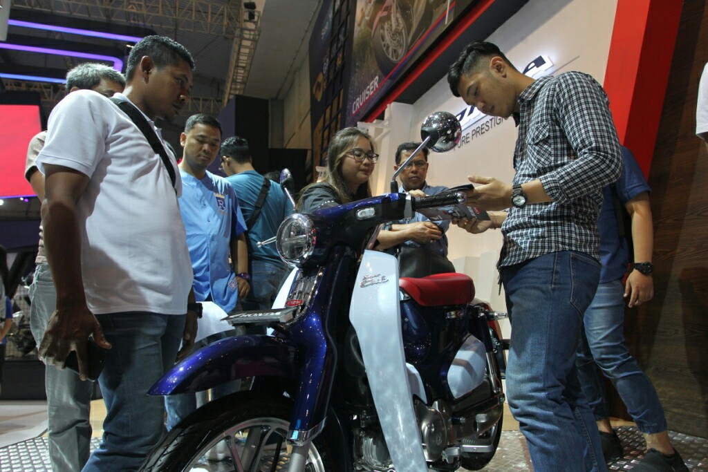 penjualan Honda super cub c125 di GIIAS